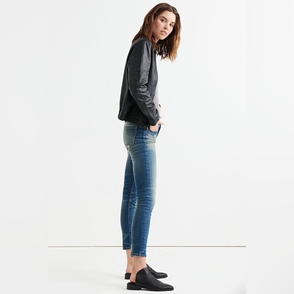 Lucky Brand Jackets & Blazers - Lucky Brand Ana 100% Lamb Leather Jacket Moto Full Zip Womens Size XS Bomber
